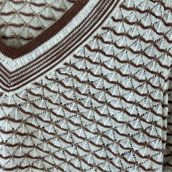 Veronica Beard Zinya V-Neck Sweater, Size XL - Picture 4 of 11